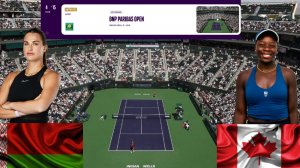 (1) 🇧🇾Арина Соболенко - (10) 🇨🇦Виктория Мбоко