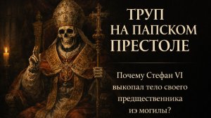Труп на папском престоле: Почему Стефан VI выкопал тело своего предшественника из могилы?