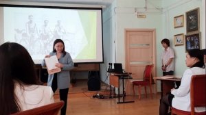 Музейный урок в Физико-Техническом Лицее г. Якутска посвященный В.П. Ларионову 12.03.2026 г.