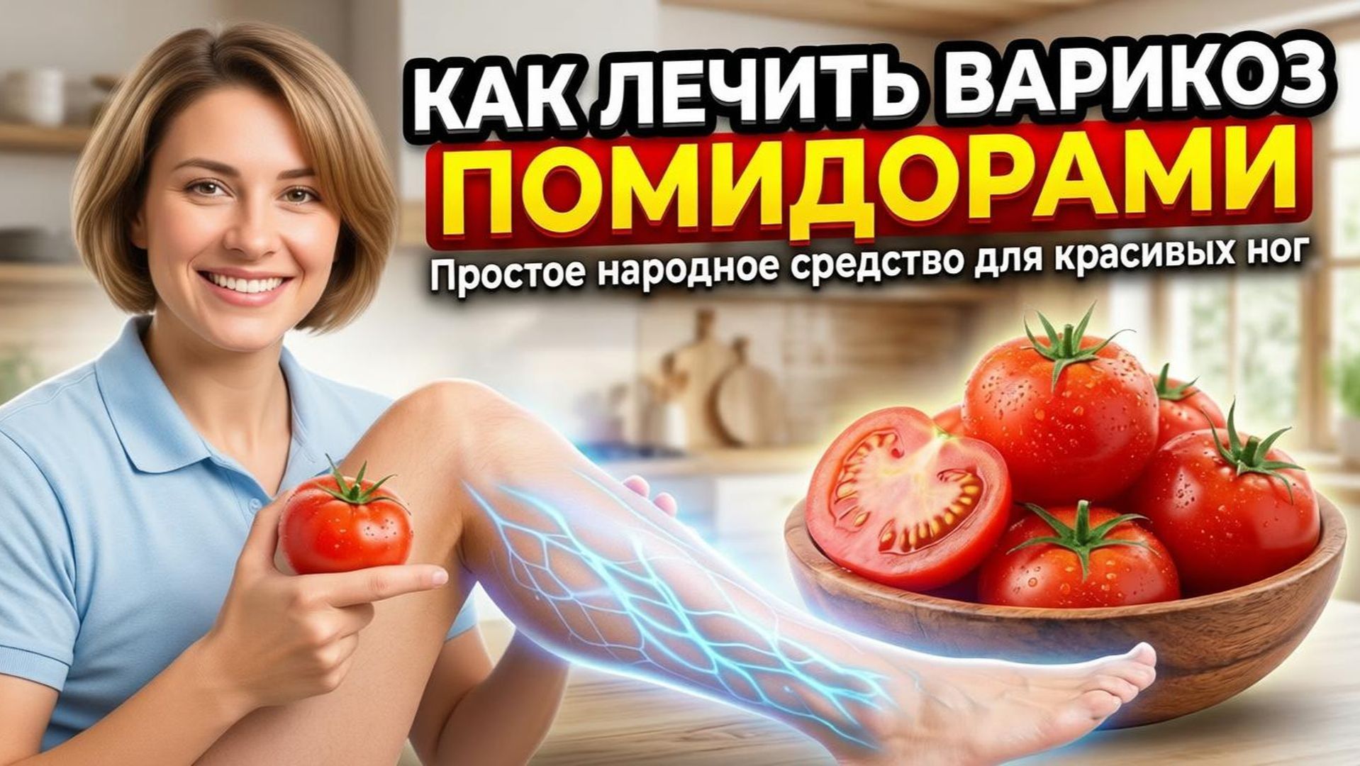Как лечить варикоз помидорами: простое народное средство для красивых ног