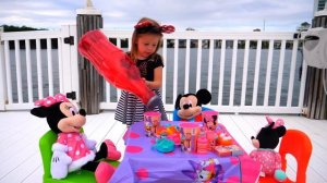 Новая розовая машина для Насти!