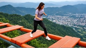 Экстремальные аттракционы, настолько страшные😱😨