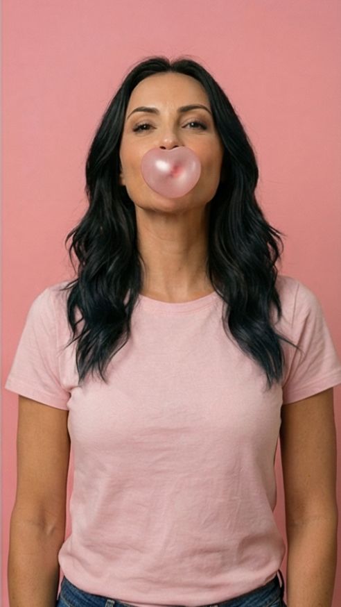 👩🏻😘 ФОТОСЕССИЯ - Весеннее настроение - Жевательная резинка (Короткие ролики) 🎬 v.6