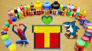 Мультики для детей. Копаем подарок на песке и заливаем газировками. Мультики залипалки малышам