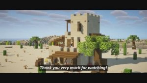 Как построить дом для выживания в пустыне! Minecraft!