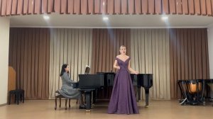 русская народная песня в обработке Прокофьева «Катерина»