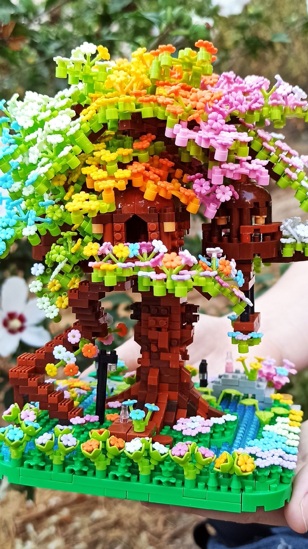 Конструктор-ночник сакура.