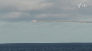 Атомная подлодка "Казань" провела пуск крылатой ракеты "Оникс".