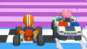 Мультики Гонки для мальчиков Racing Obby Roads