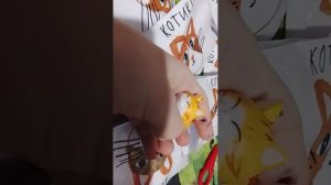 Сегодня у нас будет распаковка пакетиков с котиками🐱 я сама сделала пакетики прикольно получилось!