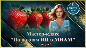 По волнам ИИ в МИАМ. Модуль 2. 11.03.2026