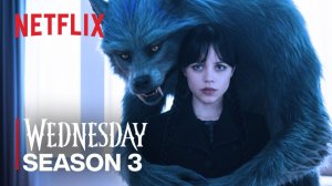 Уэнсдей (3 сезон) — Русский трейлер тизер (Субтитры, 2026) Дженна Ортега