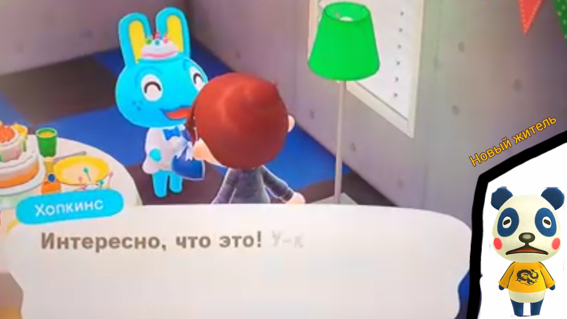День рождения Хопкинса и новый житель Честер | ANIMAL CROSSING NEW HORIZONS