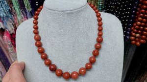 Натуральные камни - бусы 12.03.26