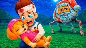 ГУГУ ГАГА НАПАЛ НА СКАЙ ЩЕНЯЧИЙ ПАТРУЛЬ РАЙДЕР ГОНЩИК ЧТО СЛУЧИЛОСЬ в МАЙНКРАФТ МУЛЬТИК