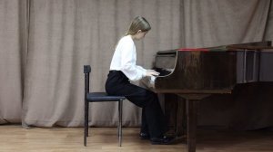 Чиркова Есения,  ДШИ №42, г. Калтан, М. Таривердиев. Воспоминание