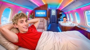 24 Часа в САМОЛЕТЕ !  Влад Бумага А4