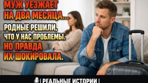 Муж уезжает на два месяца… Родные решили, что у нас проблемы. Но правда их шокировала