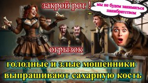 💥ГОЛОДНЫЕ И ЗЛЫЕ МОШЕННИКИ С ОКРАИНЫ