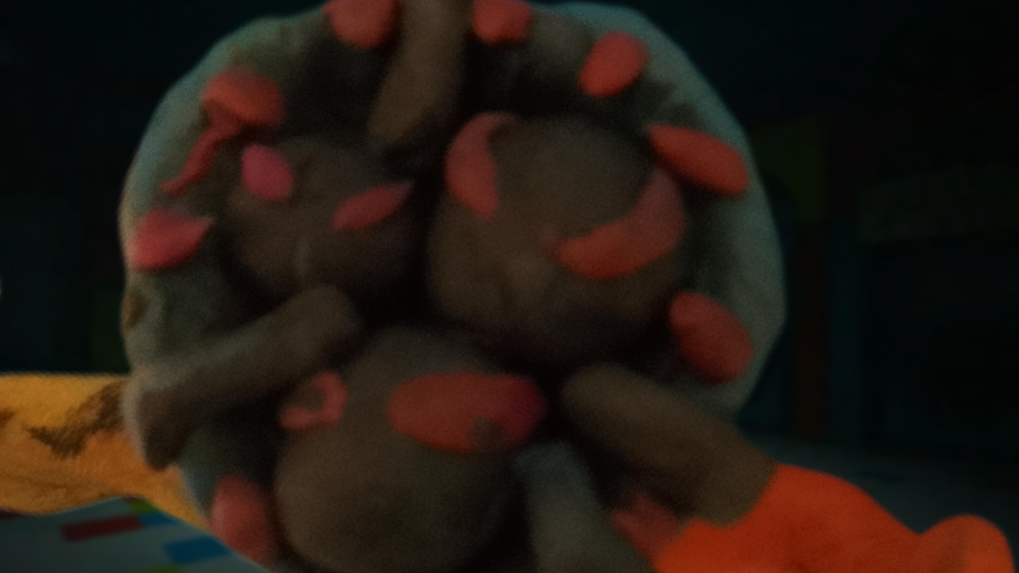 как слепить злого доуи из пластилина .