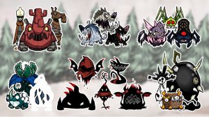 Все Опасные Монстры Don't Starve Together!