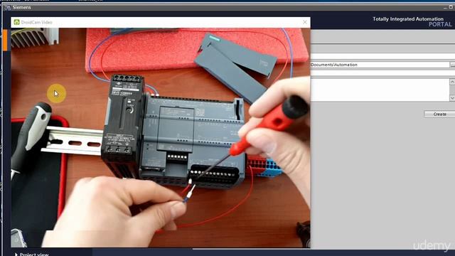 3 Siemens S7 1214 PLC - Плата управления
