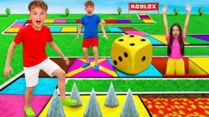 ОГРОМНАЯ НАСТОЛЬНАЯ ИГРА В ШАХМАТЫ В РЕАЛЬНОЙ ЖИЗНИ!!