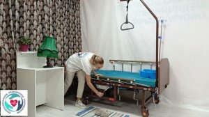 Кровать функциональная с боковым переворачиванием и туалетом