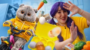 Кот Дымок: Почему нельзя кататься на велосипеде в магазине?