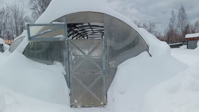ФОРТОЧКИ В ТЕПЛИЦЕ зимой ❄️ Открывать или нет?