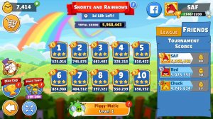 Angry Birds Friends. Snorts and Rainbows. Все уровни 3 звезды. Прохождение от SAFa.