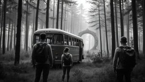 В глухой тайге геологи обнаружили автобус с людьми из другого мира