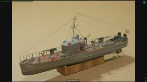 "Красота в миниатюре" - морской охотник "МО-4" 1942г, от БМ, 1:200. Автор Эдуард Евдокимовский