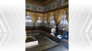 Фрагмент экскурсии в Ханский дворец в Бахчисарае. Крым.