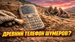 В Австрии нашли каменный «мобильный телефон» с шумерской клинописью?