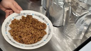 Экспериментальная Каша рисовая с куриной печенкой / Простой рецепт в ретортах в автоклаве Нефор.