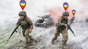 Финальная сцена; украинские солдаты замечены на территории Украины