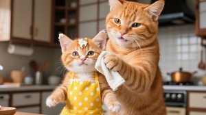 Пряничный день Рыжика и Муму: Сладость с маленьким происшествием