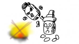 1 серия друзья бабл34К"огонь не помеха"