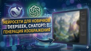 Нейросети для новичков DeepSeek, ChatGPT: генерация изображения