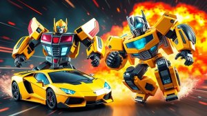 🔥 БАМБЛБИ + ДЖАЗЗ! Автоботы Превращаются в Роботов 😱 🤖🚗
