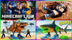 Реальный Майнкрафт ⛏️ Брейнрот Трипофобия 🆚 Космический Парк 🆚 Хаос Мемы — Плитки Хоп