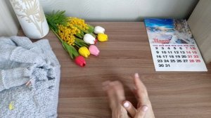 СП " Вязальный переполох, а скоро весна" 
с Еленой Велиной. отчёт 5