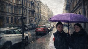 Дождик на Петроградке
