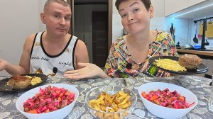 Мукбанг теперь я НИЧЕГО НЕ БОЮСЬ! Приняла ВАЖНОЕ РЕШЕНИЕ! Болталка и Семейный ужин в России