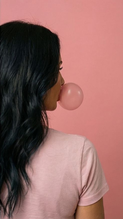 👩🏻😘 ФОТОСЕССИЯ - Весеннее настроение - Жевательная резинка (Короткие ролики) 🎬 v.9