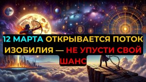 12 МАРТА ВСЁ МЕНЯЕТСЯ — ТРИ ЗНАКА ПОЛУЧАТ ПЯТЬ СУДЬБОНОСНЫХ ПОДАРКОВ ВСЕЛЕННОЙ!💖