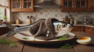 Весёлая кухня. Селёдка под шубой.