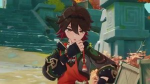 Ка Мин натанцевал на звание 5 персонажа! Genshin Impact!