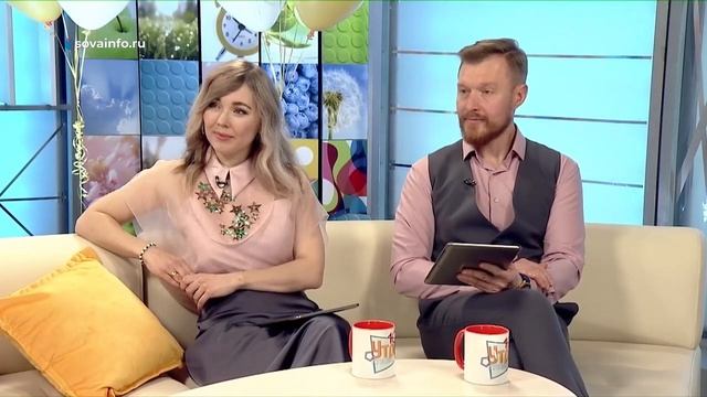 Утро губернии 10 лет, в гостях у телеканала плетеные мандалы